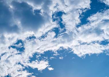 Natural Sky With Cloud