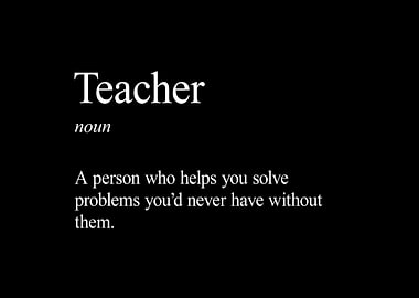Define Teacher