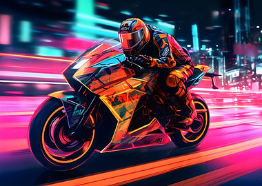 neon motorcycle 015
