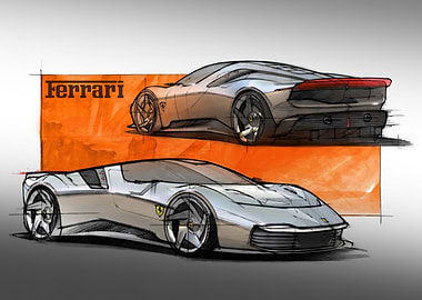 FERRARI KC23 ONE OFF CAR