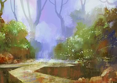 Misty Forest Fantasy