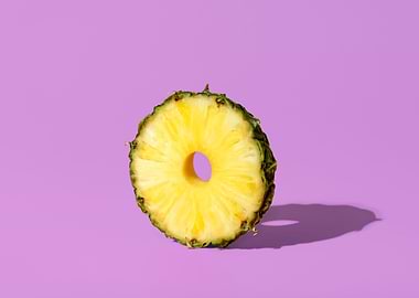 Pineapple ring minimalist
