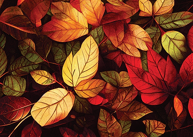 Leaves Autumn Fall royalty