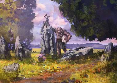 A troll a pixie and a fae