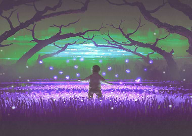 Wonderful Night Scenery