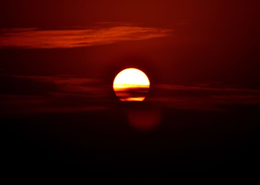 Beauty of the rising sun