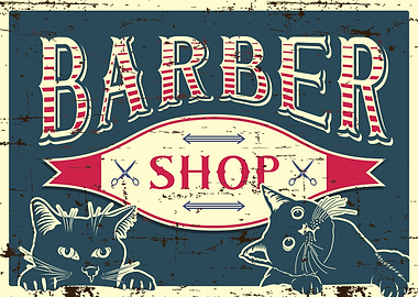 Barber shop Cats