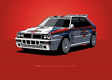 WRC Lancia Delta S4
