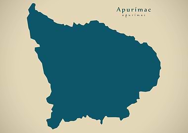 Apurimac Peru region map