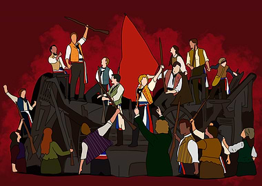 Les Miserables Barricade