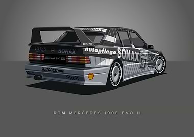 DTM Mercedes 190E Evo II
