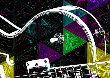 A semi acoustic electric