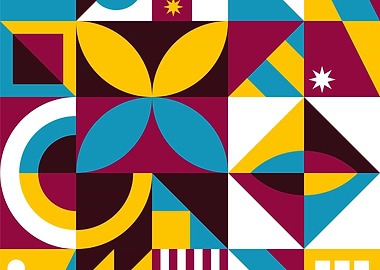 Abstract Geometry Pattern