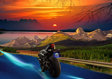 Riding Off Into The Sunset