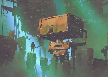 Futuristic Abandoned