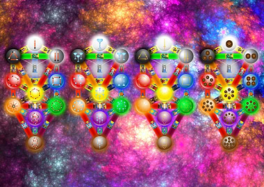 Tree of Life Four Worlds