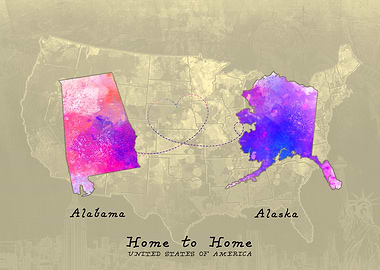 Alabama To Alaska
