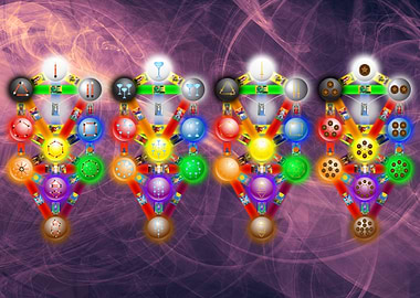 Tree of Life Four Worlds