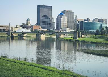 Dayton Ohio Skyline