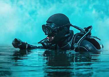 Navy combat diver