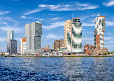 Kop van Zuid in Rotterdam