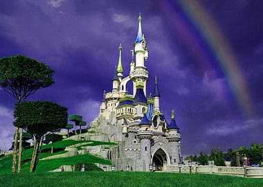 France Travel Castle Art