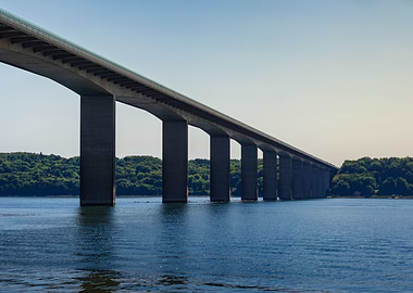 Bridge over Vejle fjord