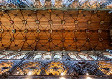 Glasgow Cathedral Ceiling