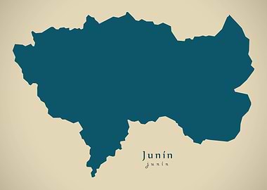 Junin Peru region map