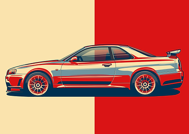 Nissan Skyline GTR R34