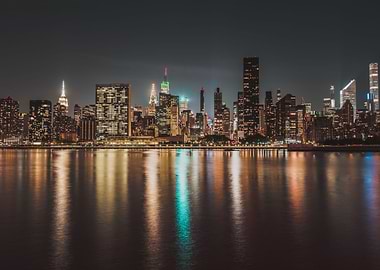 New York City by Night