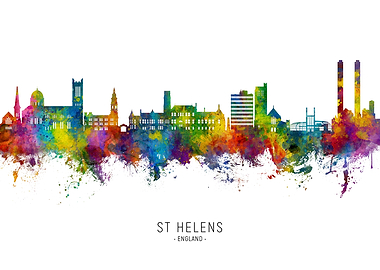 St Helens Skyline England