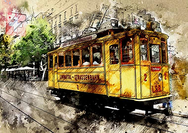 Old Trolley Cars 16