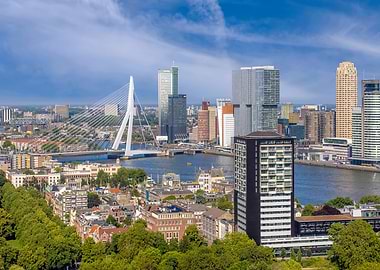 Rotterdam from Euromast