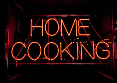 Kitchen Cooking Neon Sign