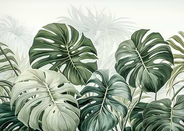 Monstera Art