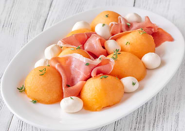 Prosciutto with Melon and