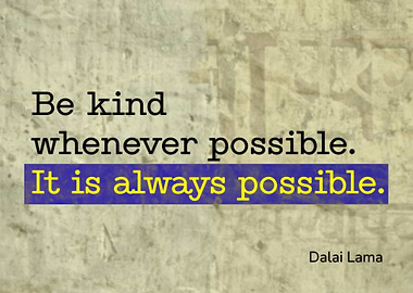 Kindness