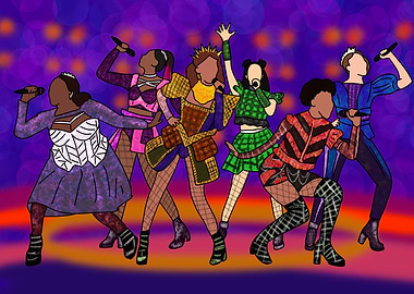 SIX The Musical On Stage