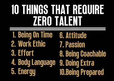 Require Zero Talent