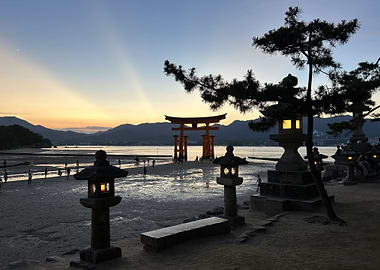 Sunset Miyajima