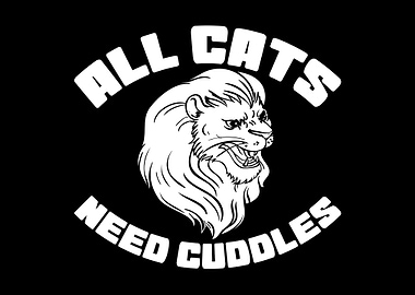 Lion Joke Big Cat Cuddles