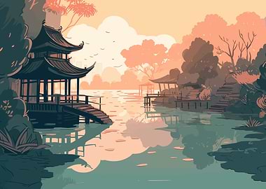 asian landscape