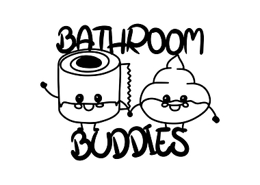 Funny Bathroom Wall Art