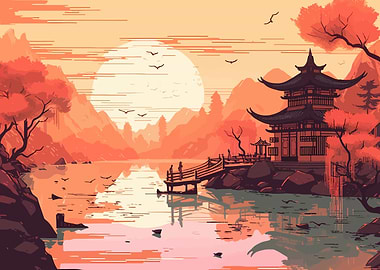 japan landscape Nature