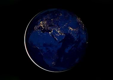 earth seen from space