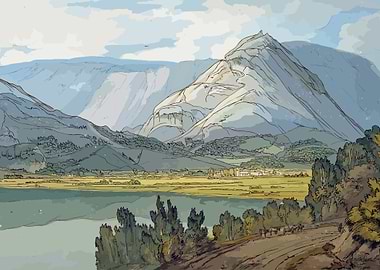 Landscape Mountain View