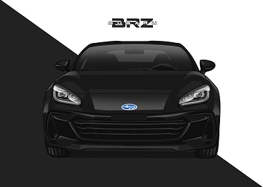 subaru brz black