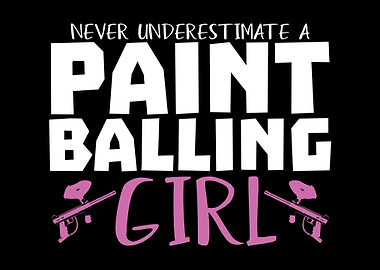 Paintball Girl Paintballer