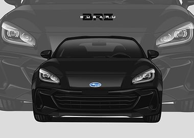 subaru brz black